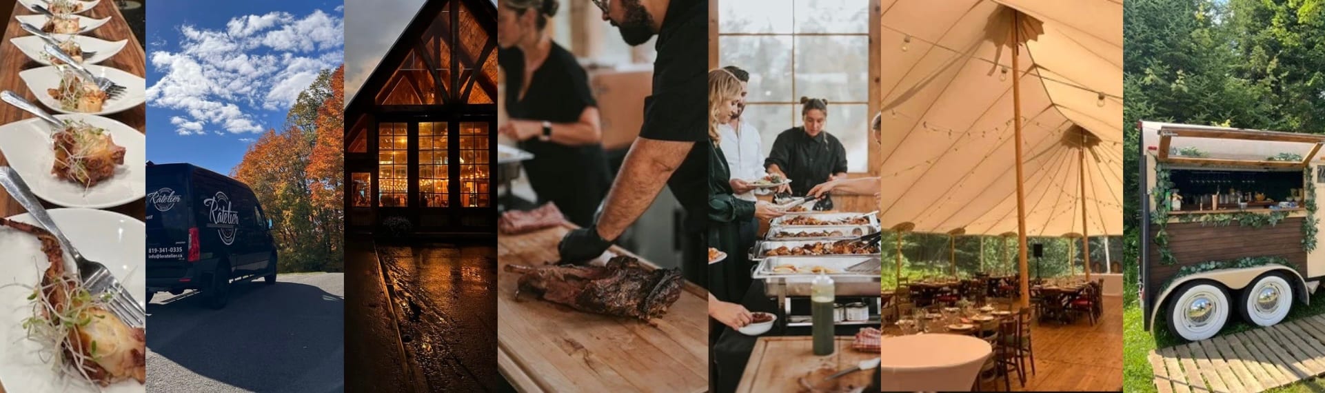 Ambiance gourmande d'un événement traiteur du Râtelier